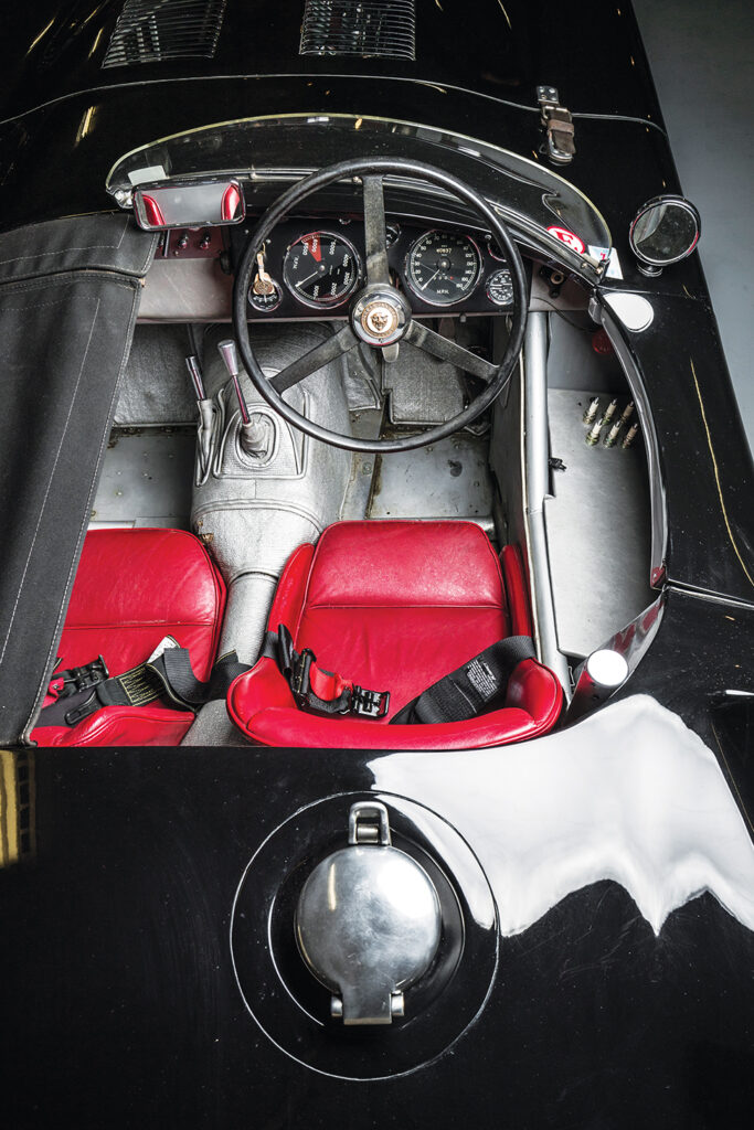 1952-Jaguar-C-type-Interior