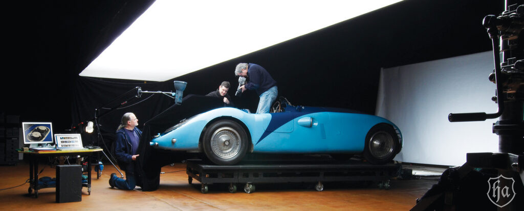 Michael-Furman-photographing-the-1936-Bugatti-Type-57G-Tank-interior
