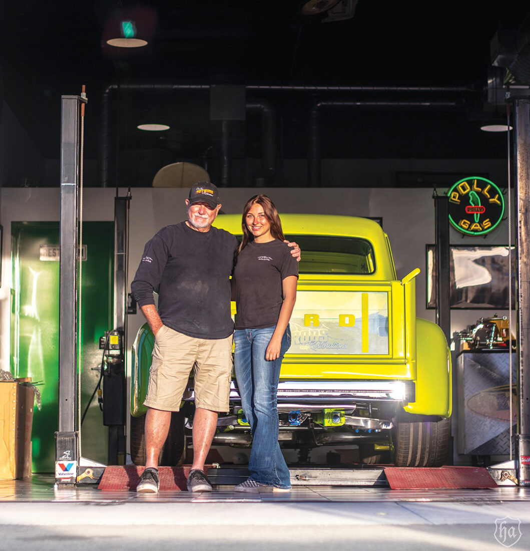 Jerry-Smith-and-Granddaughter-San-Tan-Hot-Rods