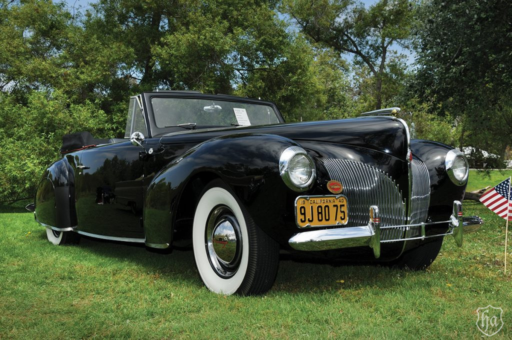 1941 Ford Lincoln Continental. Courtesy Huntington Beach Concours
