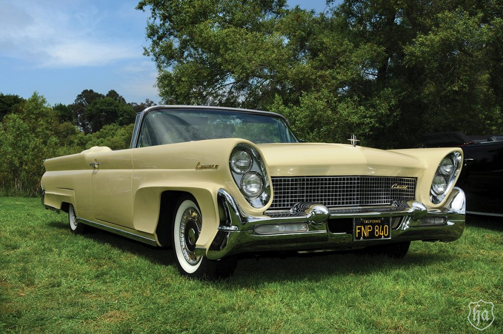 Ford 1958 Lincoln Continental. Courtesy Huntington Beach Concours