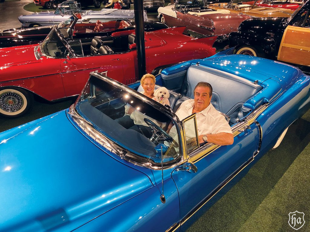 John_and_Jeanette_Staluppi_1955_Cadillac_Eldorado_Convertible