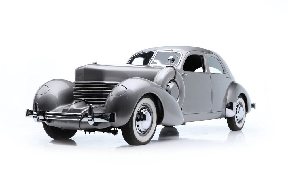 Barrett_Jackson_1937_Cord_812_Custom_Beverly_Armored_Sedan_Lot_1337