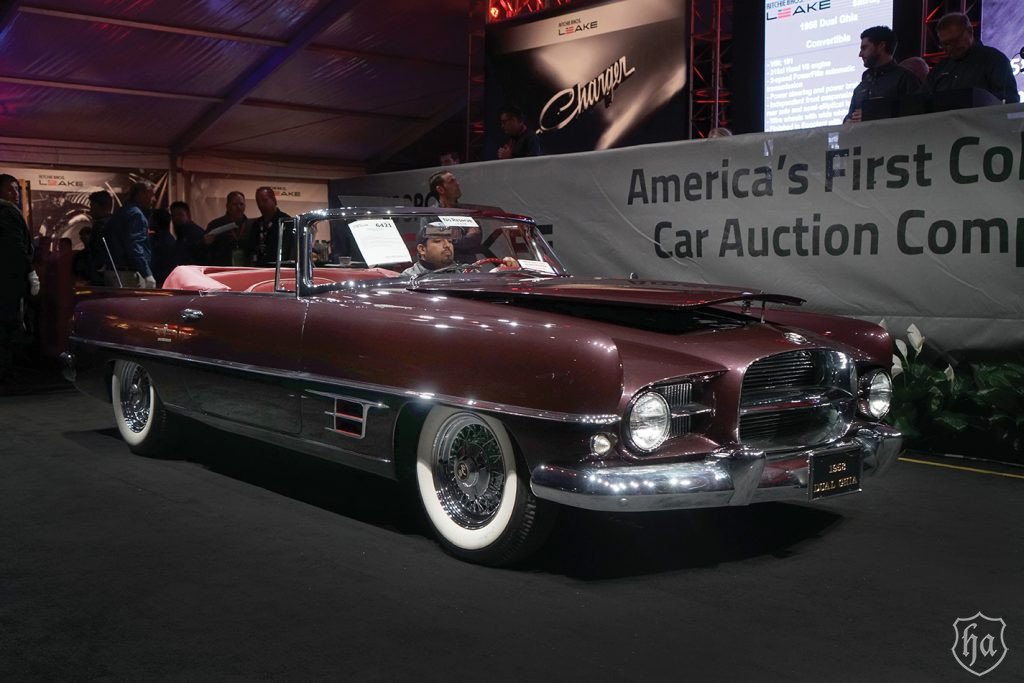 Leake_Auctions_1958_Dual_Ghia_Hemi_Convertible