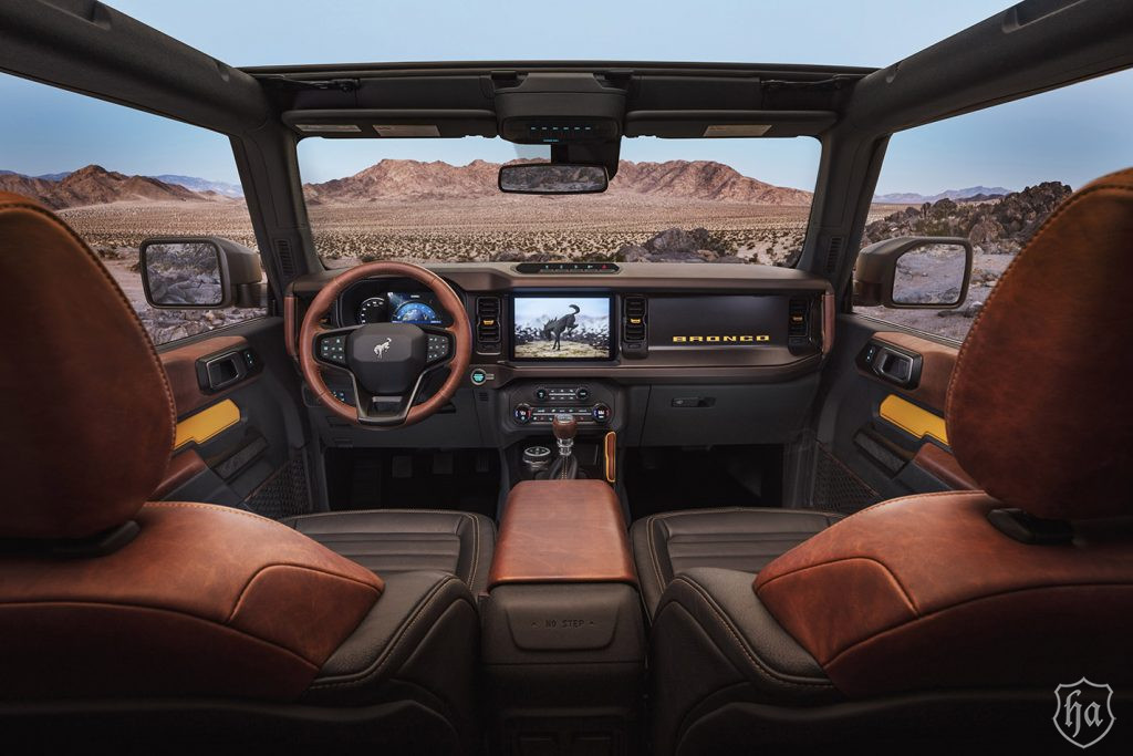 2021 Bronco Interior