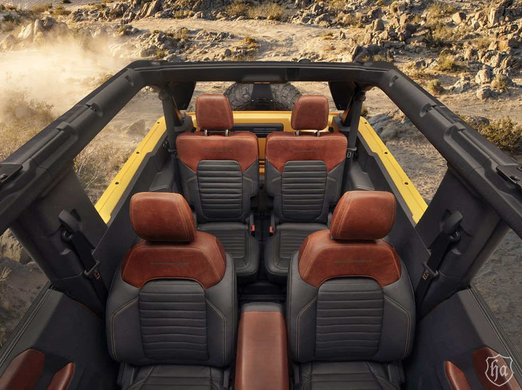 2021 Bronco Interior