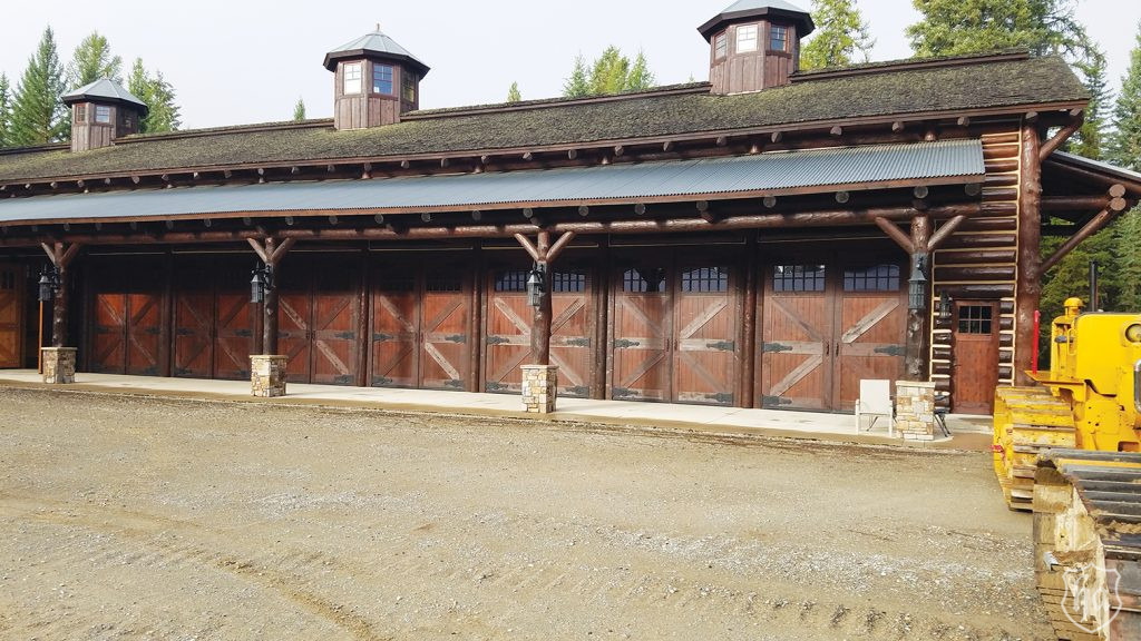 James Coles' garage in Whitefish, Montana. Photo Bryan Coles