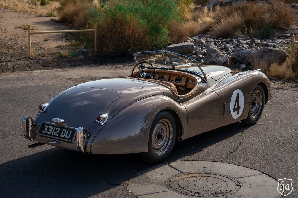 1952-Jaguar-XK120-rear
