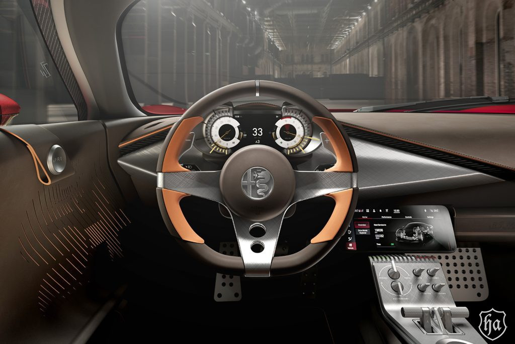 Alfa Romeo 33 Stradale interior