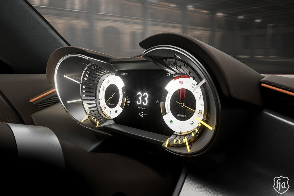 Alfa Romeo 33 Stradale interior