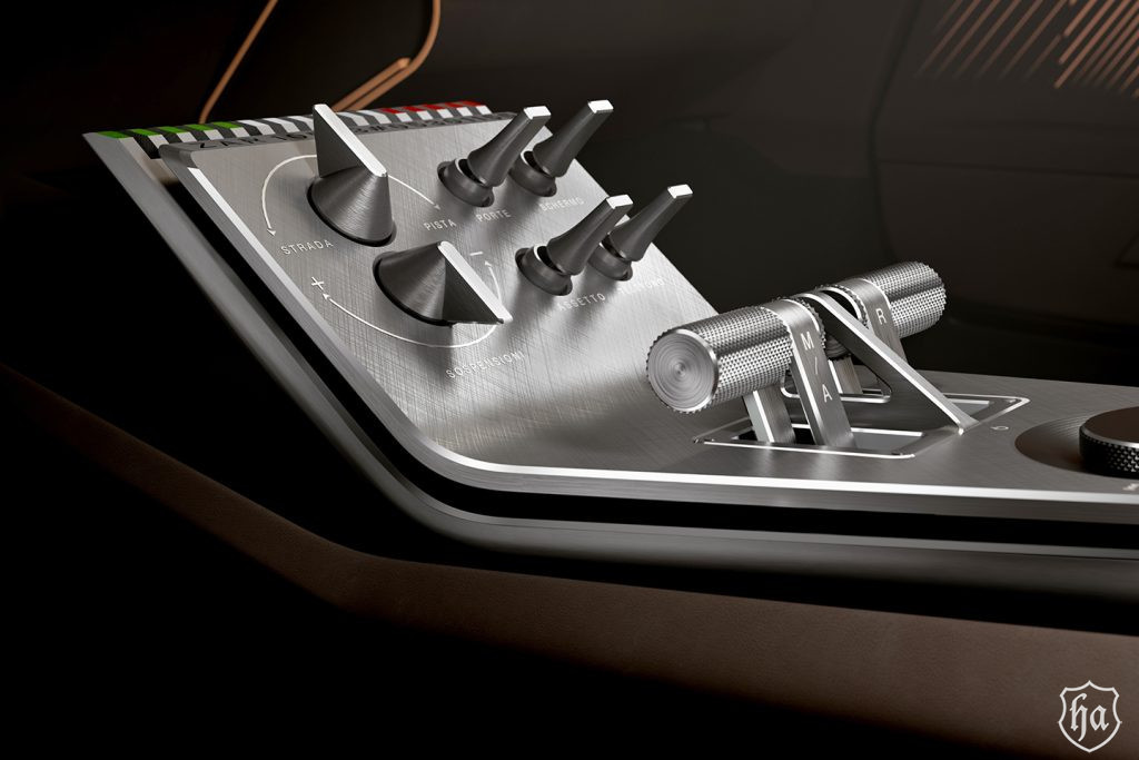Alfa Romeo 33 Stradale interior