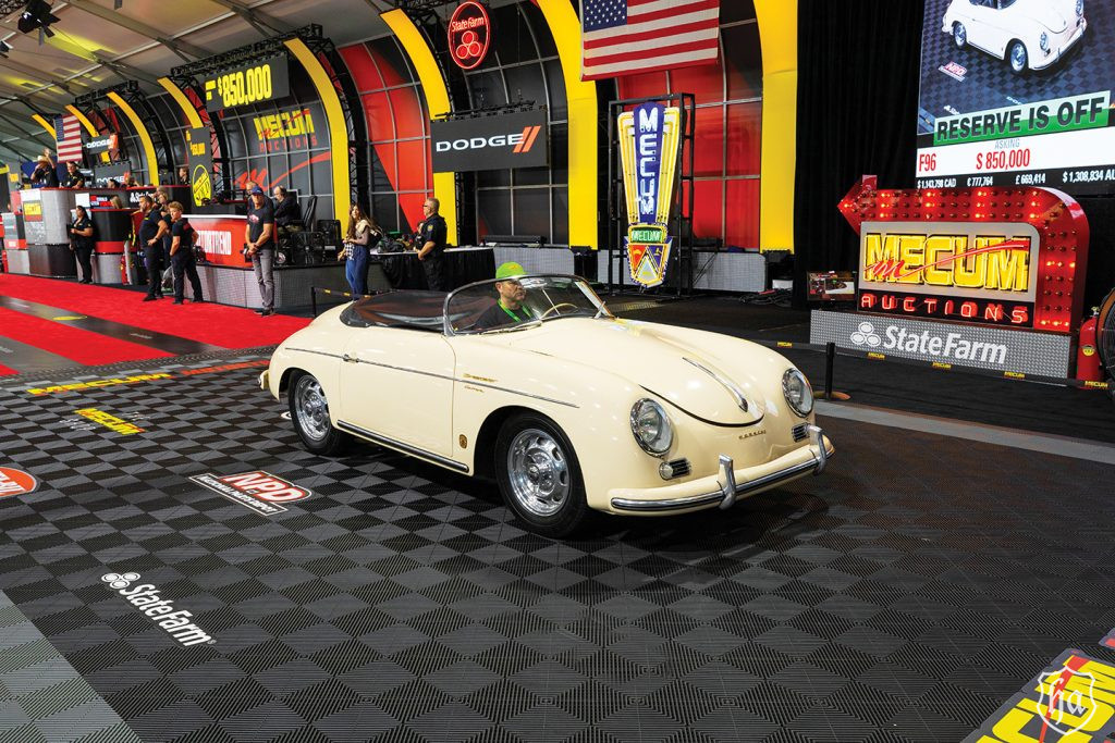 Mecum-Monterey-2023-1956-Porsche-356A-1500-GS-Carrera-Speedster-$935,000