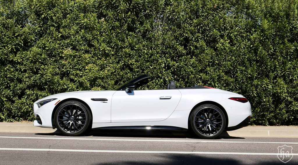 2023-Mercedes-AMG-SL-43-Top-Down