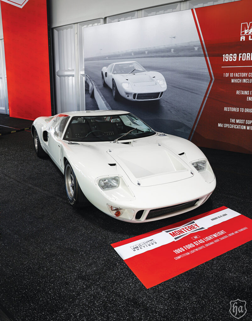 Mecum-Auctions-Monterey-1969-Ford-GT40-Lightweight-sold-for-$7,865,000