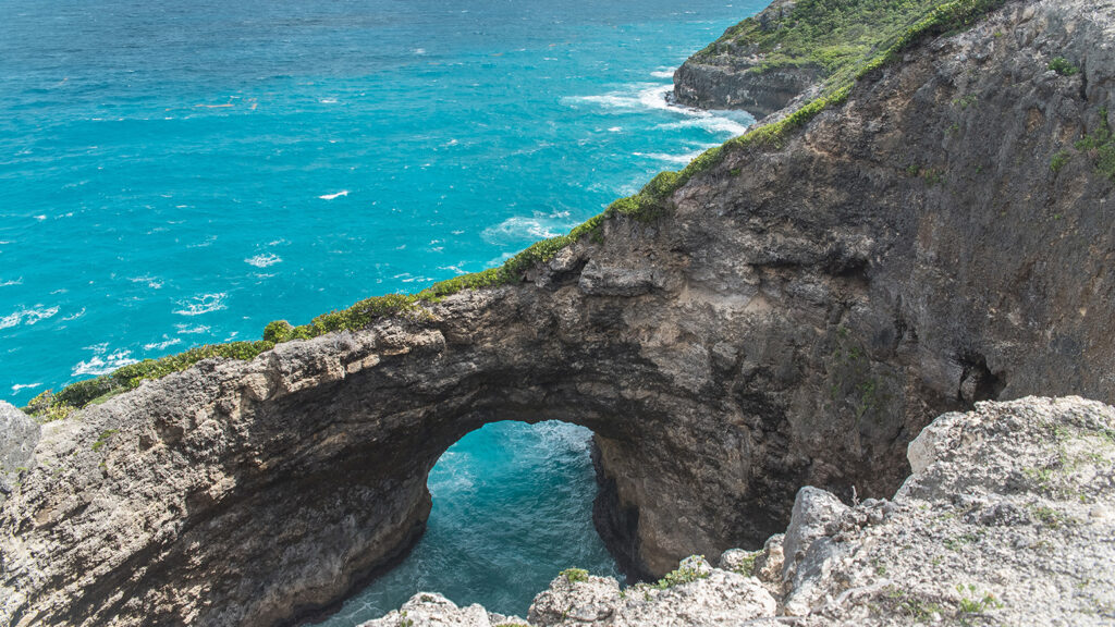 Guadeloupe,,Marie-galante,Island,,The,Hole,"gueule,Grand,Gouffre",,A,Beautiful