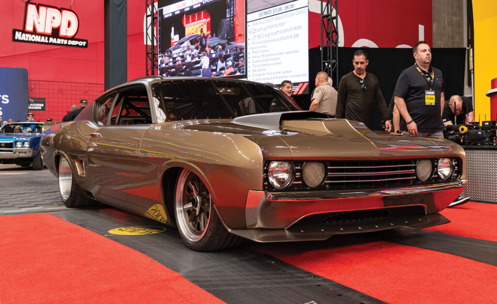 Mecum-Glendale-2024-1969-Ford-Torino-Talladega-GPT-Special-$440,000