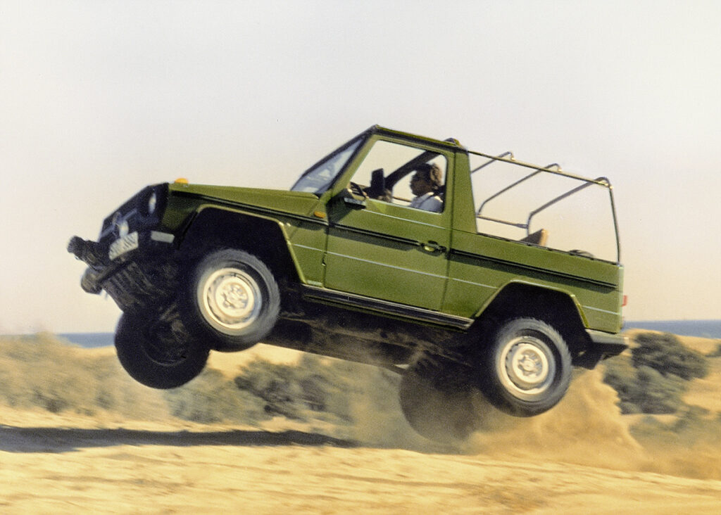 MB G-Modell der Baureihe 460; Offener Wagen