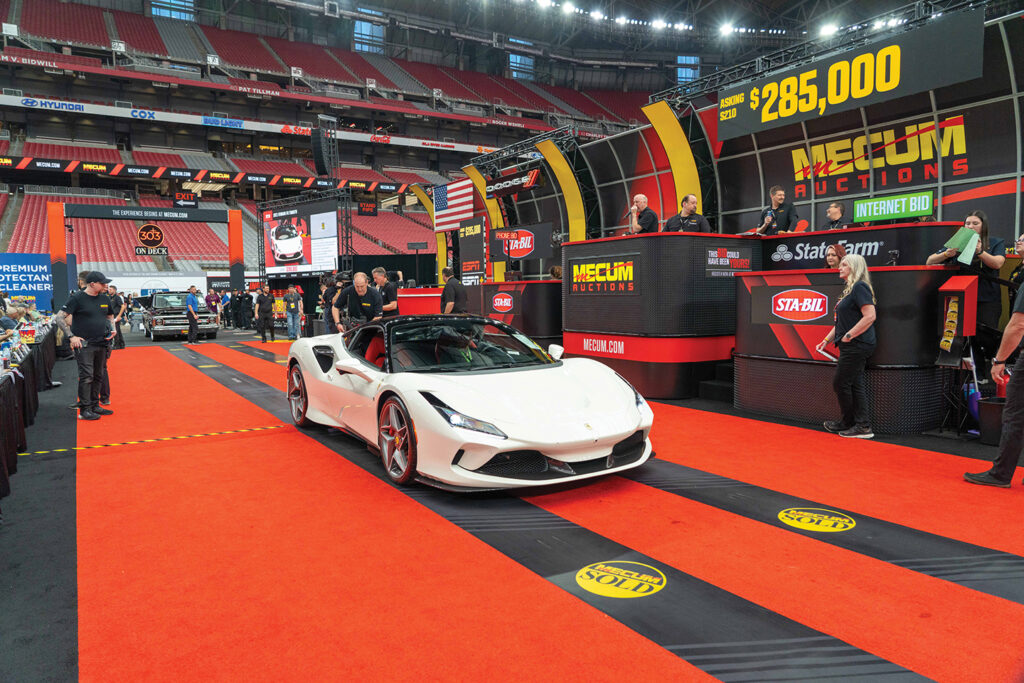 Mecum-Glendale-2025-2021-Ferrari-F8-Tributo-Lot-S210-Sold-for-$324,5000
