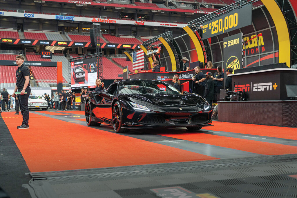 Mecum-Glendale-2025-2022-Ferrari-F8-Tributo-Lot-S172-Sold-for-$330,000