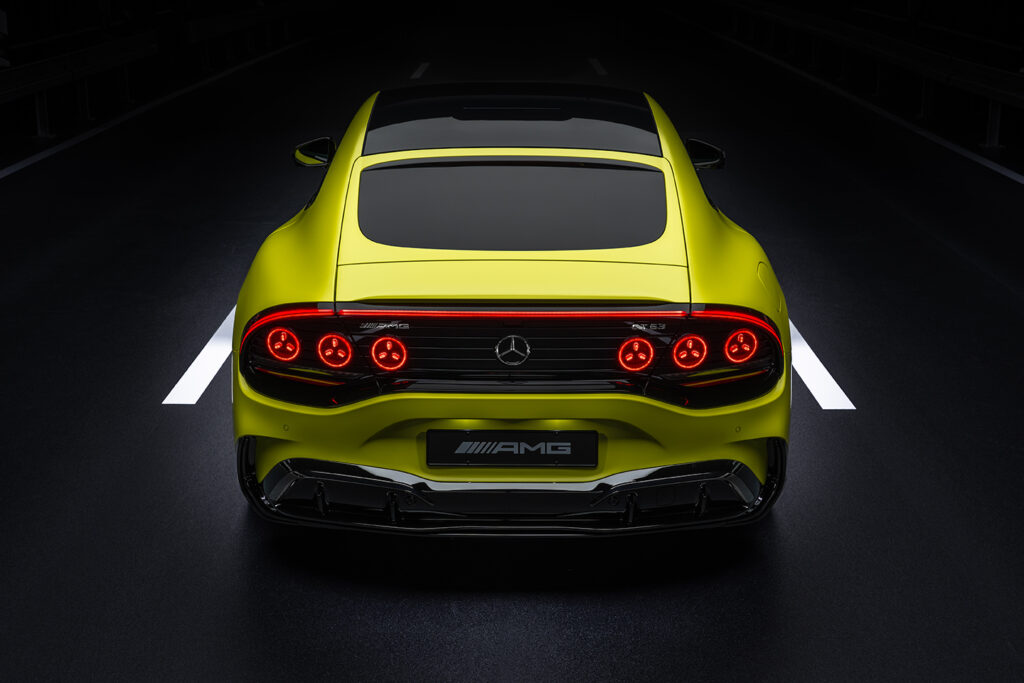 The new Mercedes-AMG GT 4-Door Coupe (European model shown)