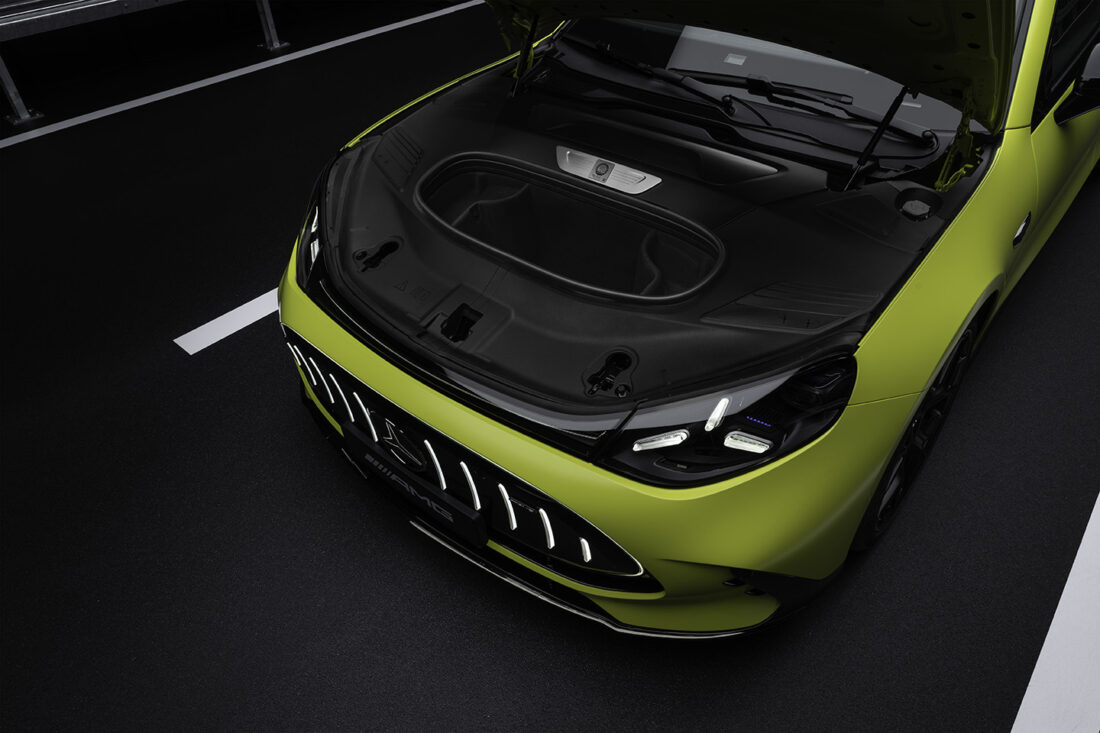 The new Mercedes-AMG GT 4-Door Coupe (European model shown)