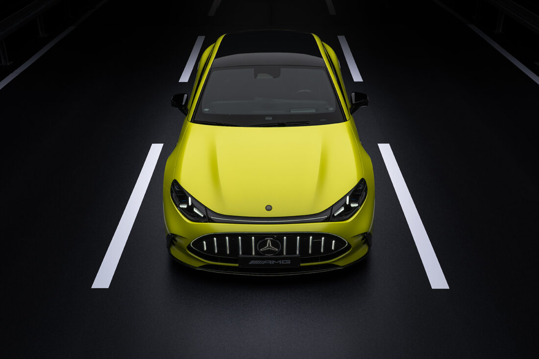 The new Mercedes-AMG GT 4-Door Coupe (European model shown)