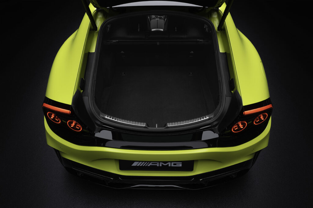 The new Mercedes-AMG GT 4-Door Coupe (European model shown)