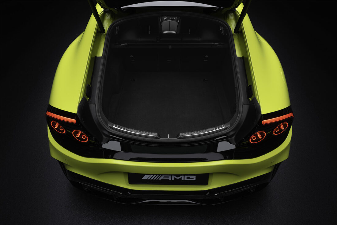 The new Mercedes-AMG GT 4-Door Coupe (European model shown)